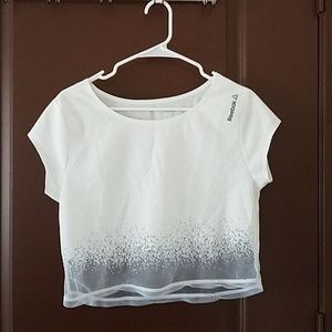 Reebok Workout Crop Top White Small